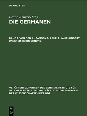 cover image of Von den Anfängen bis zum 2. Jahrhundert unserer Zeitrechnung